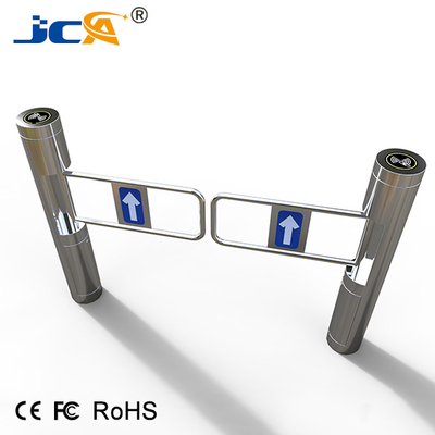 swing gate full automatic supermarket entrance stainless steel new design turnstile barrier gate